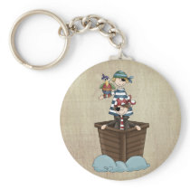 Two Pirates Keychain