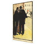 Two policemen hide from the Commissioner's wife Canvas Prints