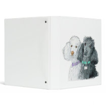 Two Poodles binders by mozache Two Poodles binders