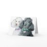 Two Poodles Greeting Cards