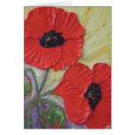 Two Poppies Card