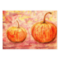 two pumpkins business card