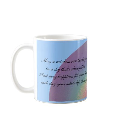 Two rainbow quotations - mug by Horseshoes3