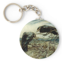 Two Ravens Key Chains