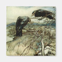 Two Ravens Magnets