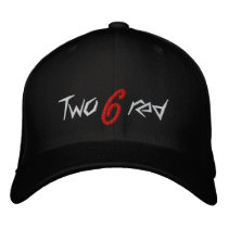 Two   red, 6 embroidered hats