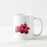 Two Red Hibiscus Coffee Mug