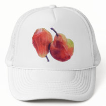 Two Red Pears Hat by floatinglemons Two Red Pears Hat