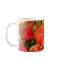 Two Red Petunias mugs