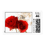 Two Red Roses Postage