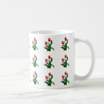 Two Red Tulips mugs