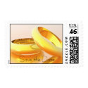 Two Rings Postage Stamp