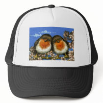 Two robins hats