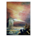TWO SAINT JOHN AND FALLEN ANGEL cards by AiLartworks TWO SAINT JOHN AND FALLEN ANGEL cards