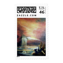 TWO SAINT JOHN AND FALLEN ANGEL postage by AiLartworks TWO SAINT JOHN AND FALLEN ANGEL postage