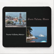Two scenes from Puerto Vallaerta mousepad by mrsrnj Two scenes from Puerto Vallaerta mousepad