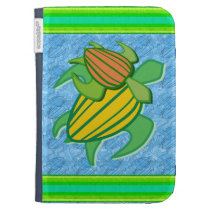 Two Sea Turtles Kindle Folio Case