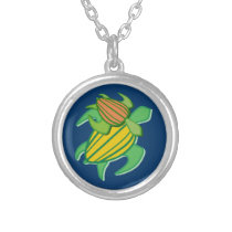 Two Sea Turtles Necklace