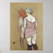 Two Semi-Nude Women Poster