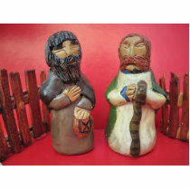 Two shepherds from Bethlehem photo sculptures by patrickrp Two shepherds from Bethlehem photo sculptures