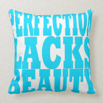 Two Sided Perfection Lacks Beauty Pillow pillows