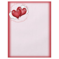 Two Sided Valentine Stationery flyers by LovesMe_LovesMeNot Two Sided Valentine Stationery flyers