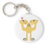 Two sides of the Same Cartoon Camel Keychain