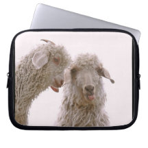 Two Silly Goats Laptop Sleeves