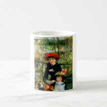 Two Sisters On the Terrace by Renoir Mug