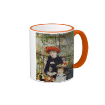 Two Sisters, or On The Terrace, 1881 Coffee Mug