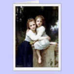 Two sisters painting by William-Adolphe Bouguereau cards