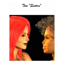 Two "Sisters" posters by alienmerchant Two "Sisters" posters