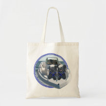 Two Skye Terriers out on the Boat Canvas Bag