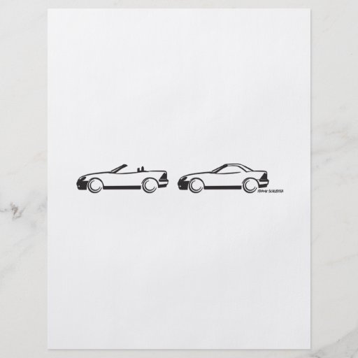 Two SLKs Custom Flyer