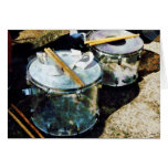 Two Snare Drums Greeting Cards