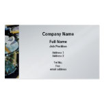 Two Snare Drums - Platinum Finish Business Cards