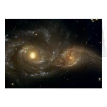 Two Spiral Galaxies (NGC220 and IC2163) cards
