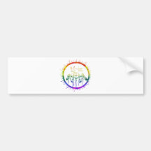 Two-Spirit Earth Design Bumper Stickers