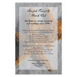 Two Starfish in the Sand, Beach Flyer or Program