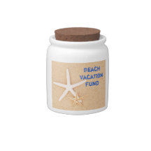 Two Starfish on a Beach Candy Dish