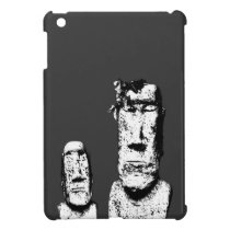 Two Stone Heads (the Eds) iPad mini case