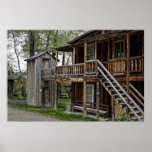 TWO STORY OUTHOUSE POSTERS