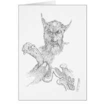 Two String Werewolf - Card by billluchsinger Two String Werewolf - Card