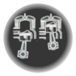 Two Stroke Engine Stickers