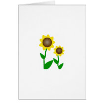 Two Sunflowers cards