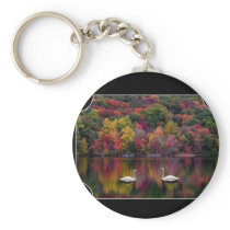 Two Swans Keychains