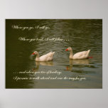 Two Swans - Marriage Vows Posters