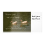 Two Swans - Wedding Theme Photo Card