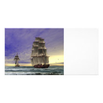 Two tallships photo cards