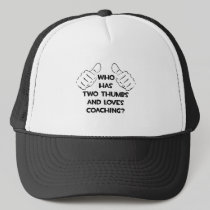 Two Thumbs and Loves Coaching Hats